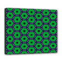 Stars in hexagons pattern Deluxe Canvas 24  x 20  (Stretched) View1