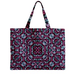 Luxury Grunge Digital Pattern Zipper Tiny Tote Bags