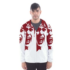 Psycho Hooded Wind Breaker (men) by icarusismartdesigns