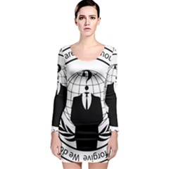 Anonymous Seal  Long Sleeve Bodycon Dresses