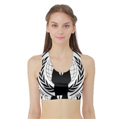 Women s Sports Bra With Border