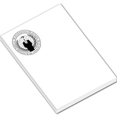 Anonymous Seal  Large Memo Pads