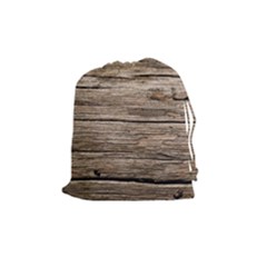 Weathered Wood Drawstring Pouches (medium) 