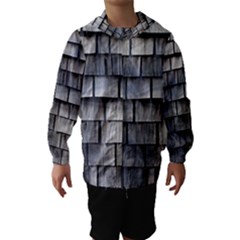 Weathered Shingle Hooded Wind Breaker (kids) by trendistuff