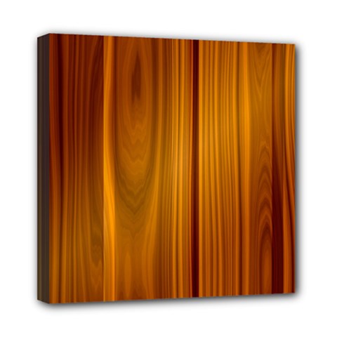 Shiny Striated Panel Mini Canvas 8  X 8 