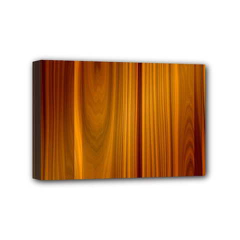 Shiny Striated Panel Mini Canvas 6  X 4 