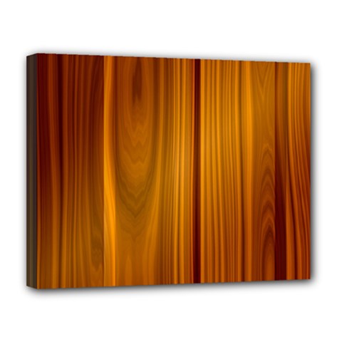 Shiny Striated Panel Canvas 14  X 11 