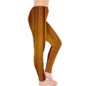 SHINY STRIATED PANEL Women s Leggings View4