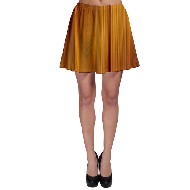 SHINY STRIATED PANEL Skater Skirts