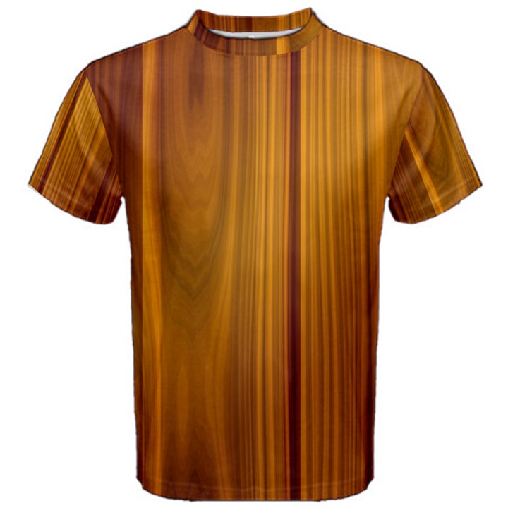 SHINY STRIATED PANEL Men s Cotton Tees