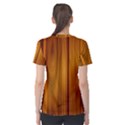 SHINY STRIATED PANEL Women s Sport Mesh Tees View2