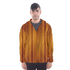 Shiny Striated Panel Hooded Wind Breaker (men) by trendistuff