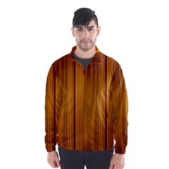 Shiny Striated Panel Wind Breaker (men) by trendistuff