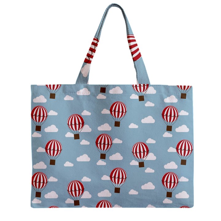 Hot Air Balloon Zipper Tiny Tote Bags