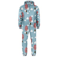 Hot Air Balloon Hooded Jumpsuit (men)  by Kathrinlegg