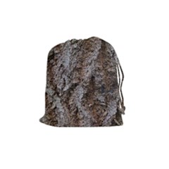 Douglas Fir Bark Drawstring Pouches (medium)  by trendistuff