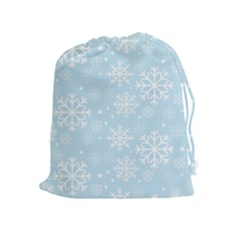 Frosty Drawstring Pouches (extra Large)