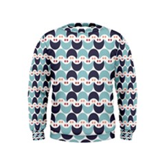 Moon Pattern Boys  Sweatshirts