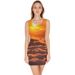 Sunset Over Clouds Bodycon Dresses by trendistuff