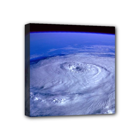 Hurricane Elena Mini Canvas 4  X 4 