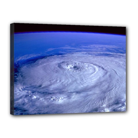 Hurricane Elena Canvas 16  X 12 