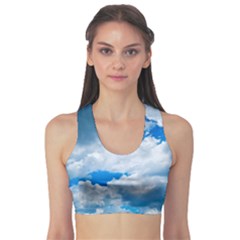 Cumulus Clouds Sports Bra