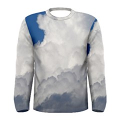 Big Fluffy Cloud Men s Long Sleeve T-shirts by trendistuff