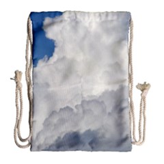 Big Fluffy Cloud Drawstring Bag (large) by trendistuff