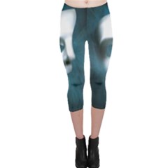 Phantom Mask Capri Leggings