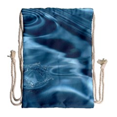 Water Ripples 1 Drawstring Bag (large)