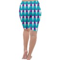 Peaks pattern Cropped Leggings View4