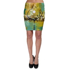 She Open s To The Moon Bodycon Skirts