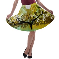 A-line Skater Skirt