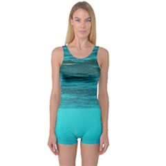 Underwater World One Piece Boyleg Swimsuit