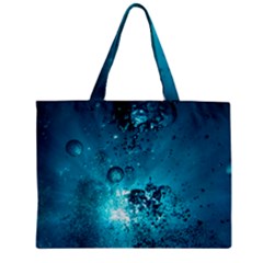 Sun-bubbles Zipper Tiny Tote Bags