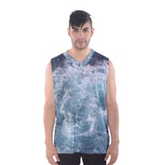 Ocean Waves Men s Basketball Tank Top by trendistuff