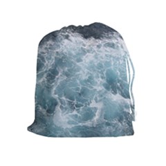 Ocean Waves Drawstring Pouches (extra Large)