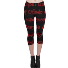 I ve Watched Enough Criminal Minds Capri Leggings