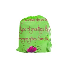 Garcia s Greetings Drawstring Pouches (medium) 