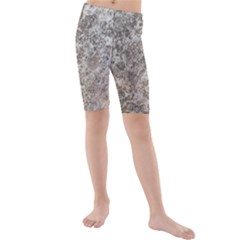 Weathered Grey Stone Kid s Mid Length Swim Shorts