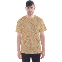 Tan Diamond Brick Men s Sport Mesh Tees