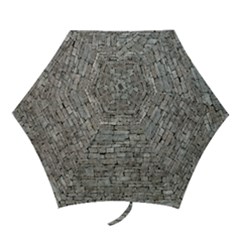 Stone Wall Grey Mini Folding Umbrellas