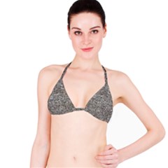 Stone Wall Grey Bikini Tops