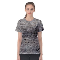 Stone Wall Grey Women s Sport Mesh Tees