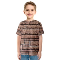 Sandstone Brick Kid s Sport Mesh Tees