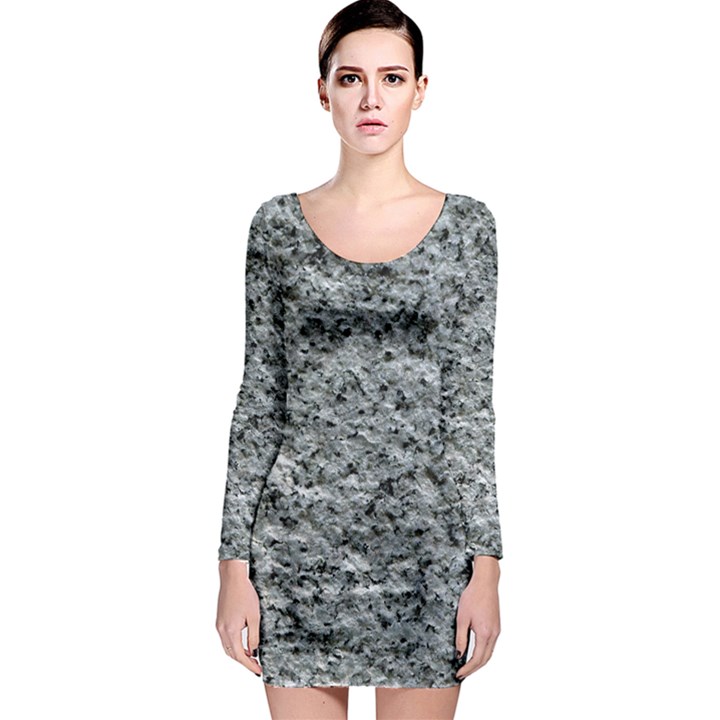 ROUGH GREY STONE Long Sleeve Bodycon Dresses