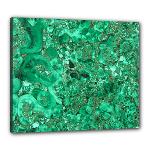 Marble Green Canvas 24  X 20  by trendistuff