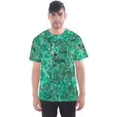 Marble Green Men s Sport Mesh Tees