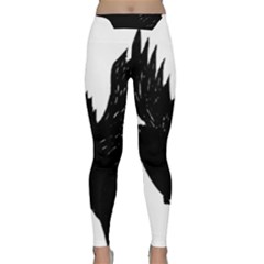 Crow Yoga Leggings by JDDesigns