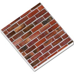 Colorful Brick Wall Small Memo Pads by trendistuff